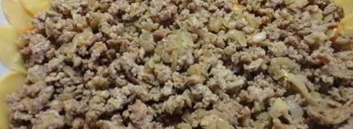 картофель с мясом и капустой. Шаг 11