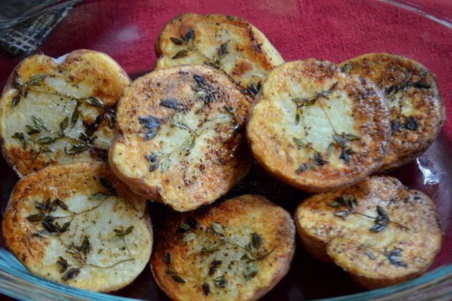 Рецепт картофеля с тимьяном