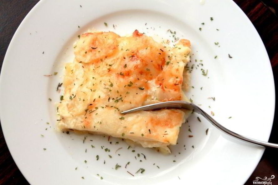 Рецепт картофеля в молоке