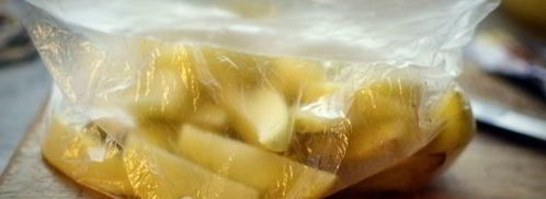 картофель во фритюре с сырным соусом. Шаг 8