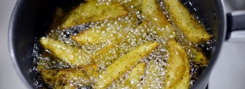 картофель во фритюре с сырным соусом. Шаг 12