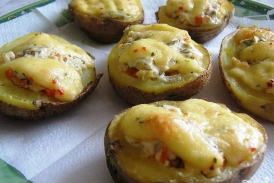 Рецепт картошки с фаршем в духовке