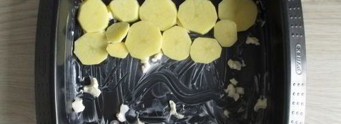 картошка со сливками и сыром в духовке. Шаг 5