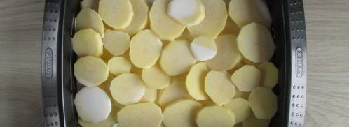 картошка со сливками и сыром в духовке. Шаг 6