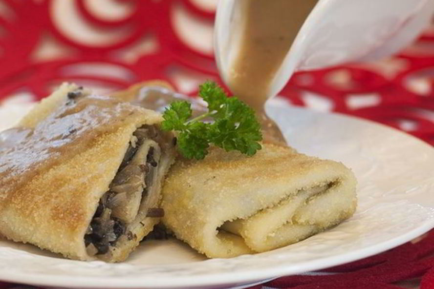 Рецепт крокетов с начинкой из белых грибов