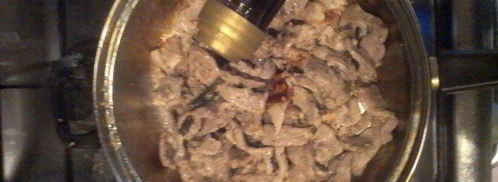 молодой картофель со свининой. Шаг 7