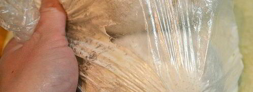 печеный картофель с креветочным салатом. Шаг 2