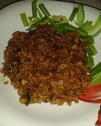 Пряный рис с мидиями