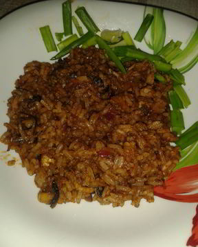 Пряный рис с мидиями