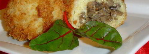 пшенные крокеты с грибами. Шаг 7