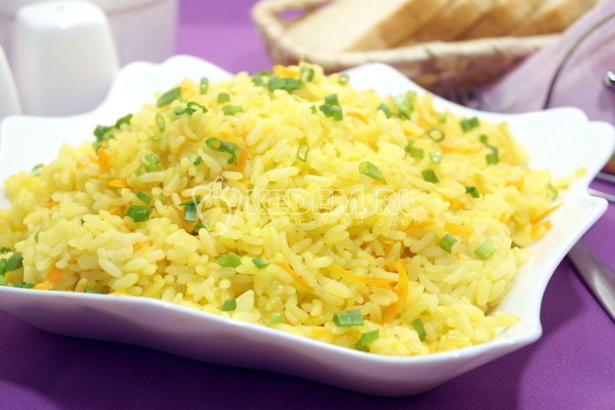 Рецепт риса на гарнир солнечный