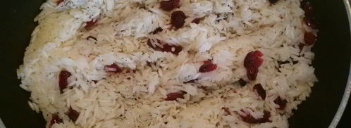 рис с клюквой. Шаг 3