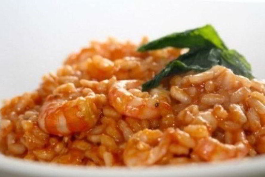 Рецепт риса с креветками в соусе терияки
