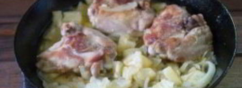 рис с курицей и ананасами. Шаг 7