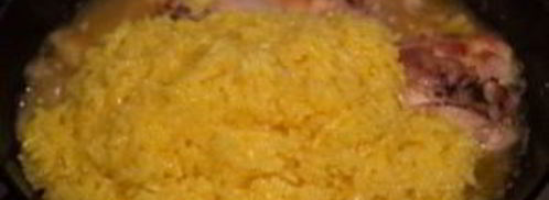 рис с курицей и ананасами. Шаг 8