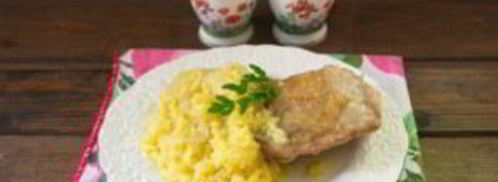 рис с курицей и ананасами. Шаг 9