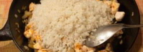 рис с курицей и помидорами. Шаг 5