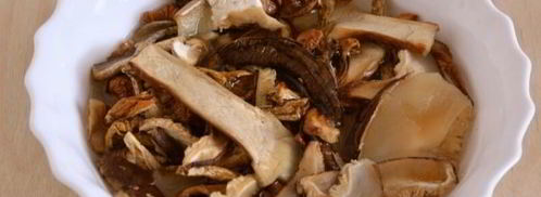 жареная картошка с белыми грибами. Шаг 3