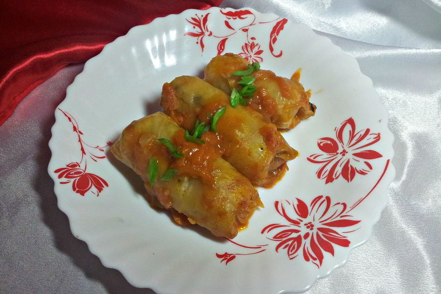 Рецепт домашних голубцов