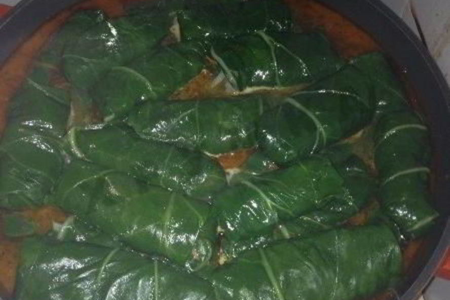 Рецепт голубцов из мангольда