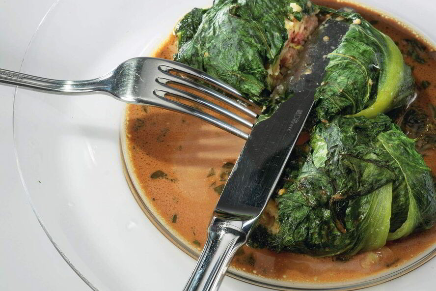 Рецепт голубцов из романо с бараниной и чечевицей