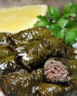 Голубцы из виноградных листьев