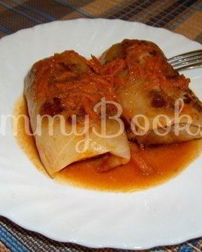 Голубцы с мясом и рисом