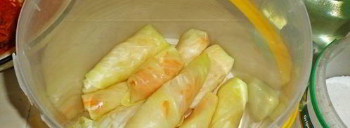 квашеные голубцы с морковью. Шаг 12