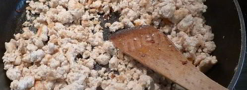 ленивые голубцы с куриным фаршем в мультиварке. Шаг 6