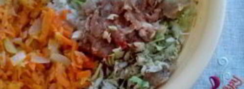 ленивые голубцы с рисом и фаршем. Шаг 4