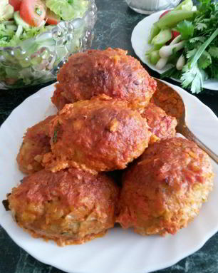 Ленивые голубцы с рисом