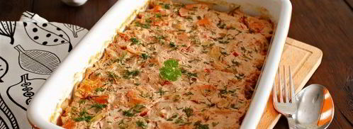 ленивые голубцы слоями в духовке. Шаг 16