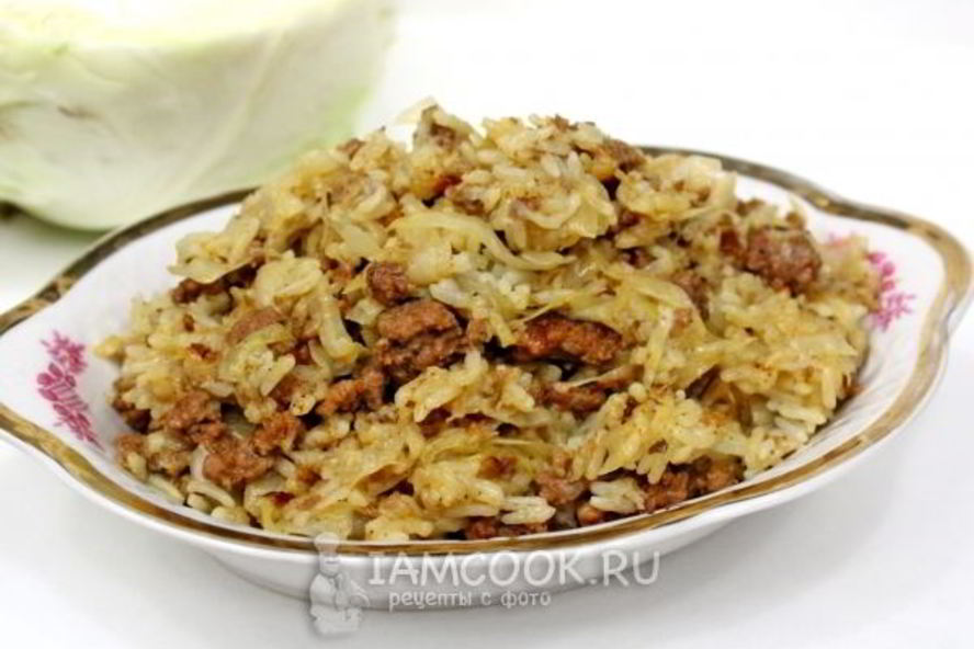 Рецепт ленивых голубцов в мультиварке