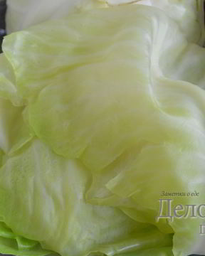 Листья капусты для голубцов