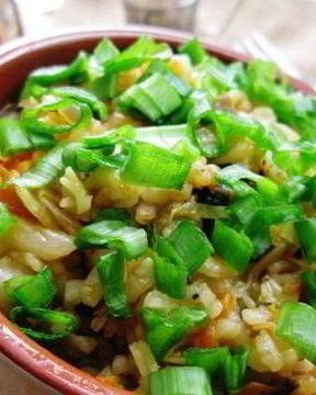 Постные ленивые голубцы