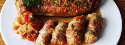 постные овощные голубцы. Шаг 9