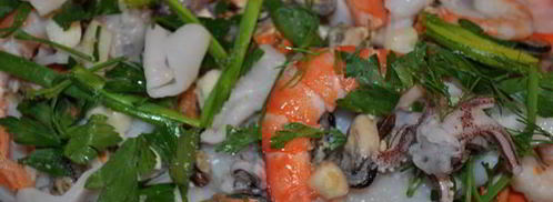 гречневая лапша с морепродуктами. Шаг 4