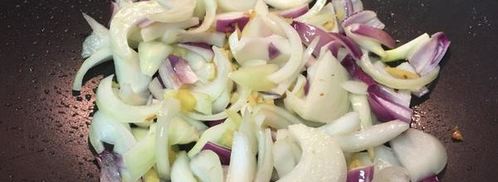 гречневая лапша соба с курицей и овощами. Шаг 8