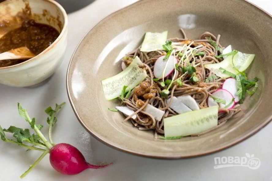 Рецепт гречневой лапши