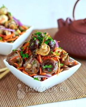 Грибы по-корейски
