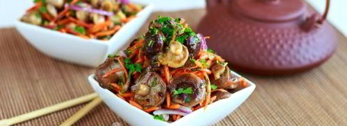 грибы по-корейски. Шаг 17