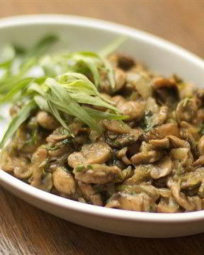 Грибы с тархуном