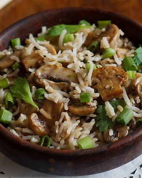 Грибы шампиньоны жареные