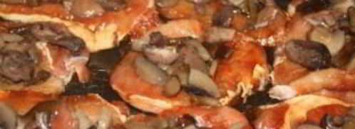 грибы со свининой в духовке. Шаг 5