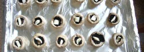 грибы запеченные в духовке под сыром. Шаг 5