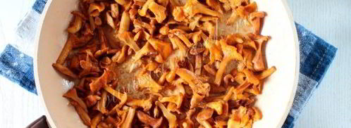 лисички жареные в сметане. Шаг 4