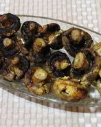 Шампиньоны на мангале