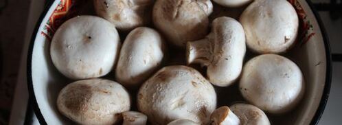 шампиньоны на мангале. Шаг 6