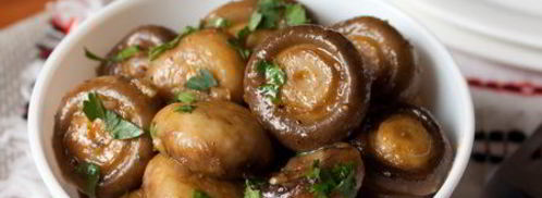 шампиньоны с чесноком и хересом. Шаг 6