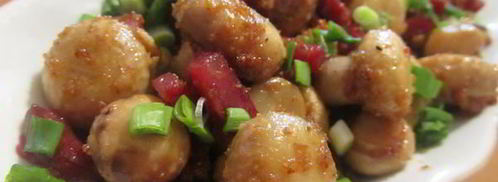 шампиньоны с чесноком. Шаг 5